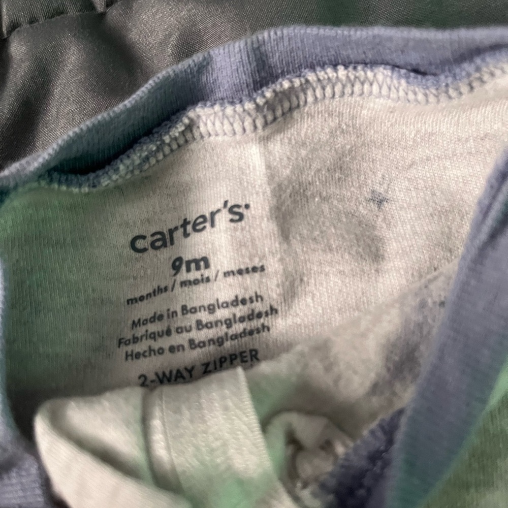 Assorted Carters 2 way zipper footsies - Picture 7 of 7